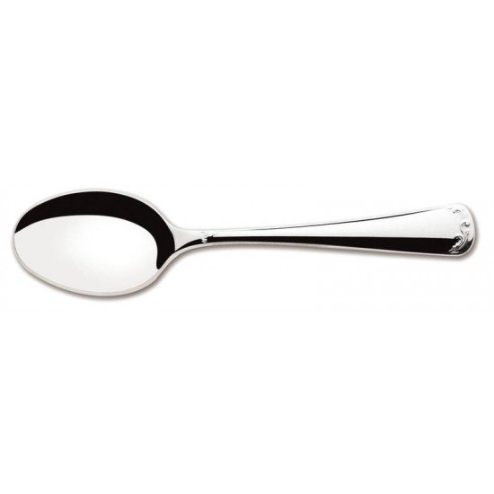 COLHER PARA CHÁ TRAMONTINA SEVILHA EM AÇO INOX ACABAMENTO ALTO BRILHO COM DETALHES EM ALTO RELEVO NO CABO