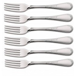 KIT 6 UNIDADES DE GARFO PARA SOBREMESA RENASCENCA ACO INOX TRAMONTINA