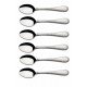 KIT 6 UNIDADES DE COLHER PARA CHA RENASCENCA ACO INOX TRAMONTINA