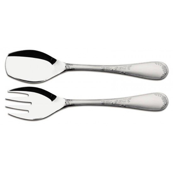 TALHERES PARA SALADA RENASCENCA EM ACO INOX TRAMONTINA