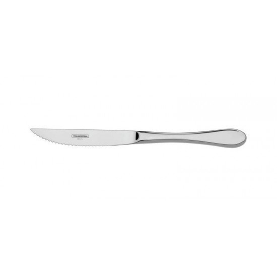 FACA PARA CHURRASCO ITALY EM ACO INOX FORJADO TRAMONTINA