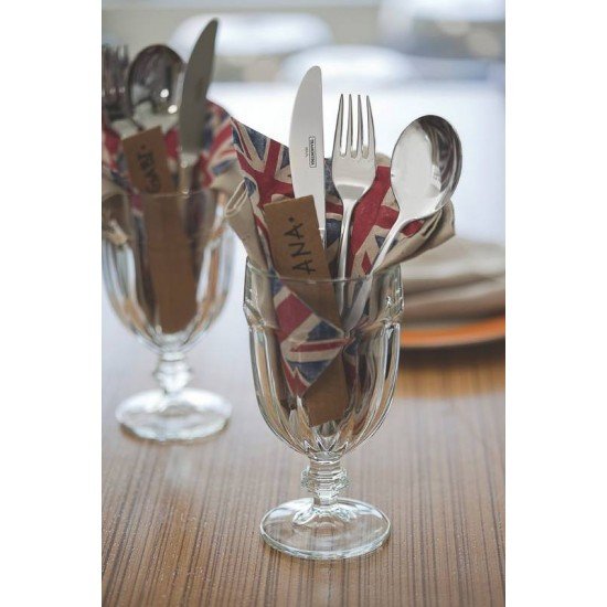 COLHER DE MESA BERLIN BRILHO EM ACO INOX TRAMONTINA