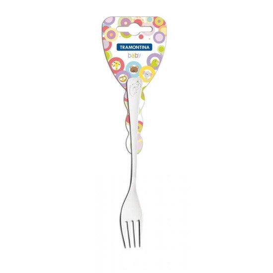 GARFO INFANTIL ACO INOX TRAMONTINA