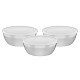 JOGO DE POTES FREEZINOX EM ACO INOX COM TAMPA DE PLASTICO 3 PECAS TRAMONTINA