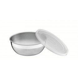 JOGO DE POTES TRAMONTINA FREEZINOX EM AÇO INOX COM TAMPA PLÁSTICA 3 PEÇAS