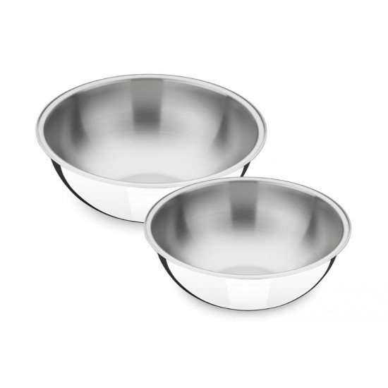 JOGO DE RECIPIENTES CUCINA EM ACO INOX 2 PECAS TRAMONTINA