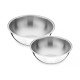 JOGO DE RECIPIENTES CUCINA EM ACO INOX 2 PECAS TRAMONTINA