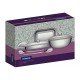 KIT PARA COZINHA COSMOS EM ACO INOX 7 PECAS TRAMONTINA