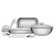 KIT PARA COZINHA COSMOS EM ACO INOX 7 PECAS TRAMONTINA