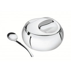 KIT PARA FARINHA TRAMONTINA SERVICE EM AÇO INOX 14 CM 2 PEÇAS