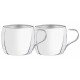 CONJUNTO DE XICARAS INOX PARA CHA E CAPUCCINO ACABAMENTO BRILHO 2 PECAS TRAMONTINA