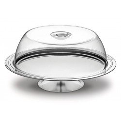SUPORTE PARA BOLO CICLO EM ACO INOX COM TAMPA TRAMONTINA