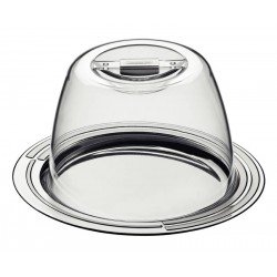 PORTA-QUEIJO CICLO EM ACO INOX 20 CM 2 PECAS TRAMONTINA