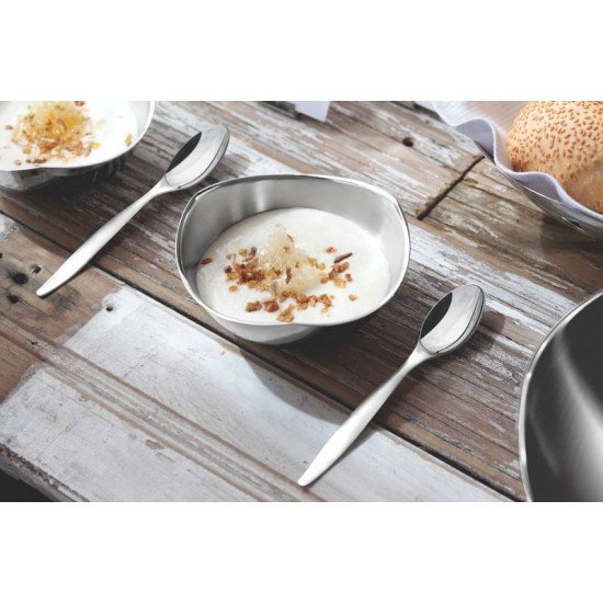 KIT PARA SOBREMESA TR3S EM ACO INOX 12 PECAS TRAMONTINA