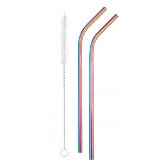 JOGO DE CANUDOS FURTA-COR EM ACO INOX COM ESCOVA 3 PECAS TRAMONTINA