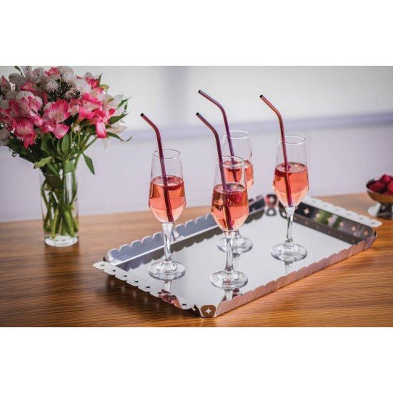 JOGO DE CANUDOS FURTA-COR EM ACO INOX COM ESCOVA 3 PECAS TRAMONTINA