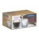 CONJUNTO DE XICARAS PARA CAFE COM VIDRO DUPLO 2 PECAS TRAMONTINA