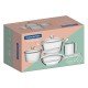 JOGO DE PANELAS ACO INOX COM FUNDO TRIPLO 4 PC TRAMONTINA