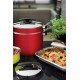 JOGO COZI-PASTA DUO COLOR VERMELHO EM ACO INOX FUNDO TRIPLO 2 PECAS 24 CM TRAMONTINA