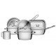 JOGO DE PANELAS 7 PCS ALLEGRA TRAMONTINA