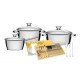 JOGO DE PANELAS ACO INOX 30 PC TRAMONTINA
