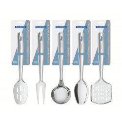 DISPLAY 50 PEÇAS DE UTENSÍLIOS EM AÇO INOX TRAMONTINA