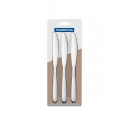 CONJUNTO DE FACAS PARA SOBREMESA ACO INOX 3 PC TRAMONTINA