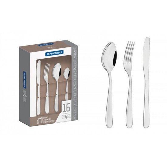 FAQUEIRO ACO INOX 16 PC TRAMONTINA