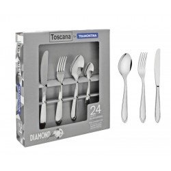 FAQUEIRO ACO INOX 24 PC TRAMONTINA