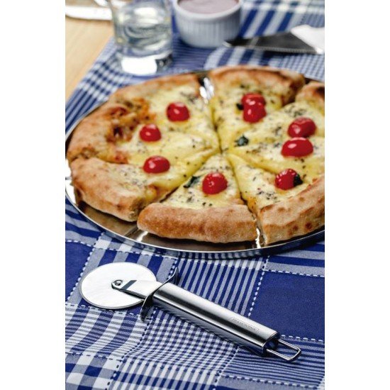 KIT PARA PIZZA TRAMONTINA LAGUNA EM AÇO INOX 14 PEÇAS