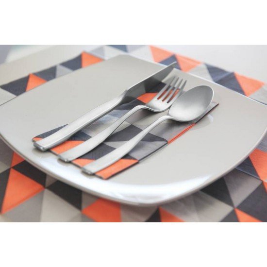 FAQUEIRO MARSELHA EM ACO INOX ACABAMENTO BRILHO 24 PECAS TRAMONTINA