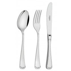 FAQUEIRO SEVILHA EM ACO INOX DETALHE ALTO RELEVO SEM ESTOJO 101 PECAS TRAMONTINA