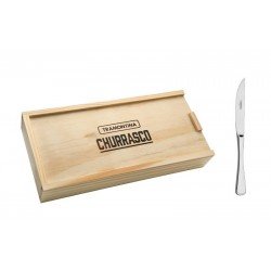 CONJUNTO PARA CHURRASCO ACO INOX 6 PC TRAMONTINA