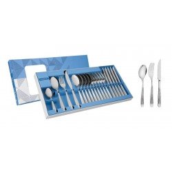 FAQUEIRO ACO INOX COM FACA PARA CHURRASCO 24 PC TRAMONTINA