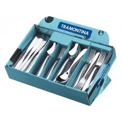 DISPLAY 240 PEÇAS TALHER ACO INOX COSMOS TRAMONTINA