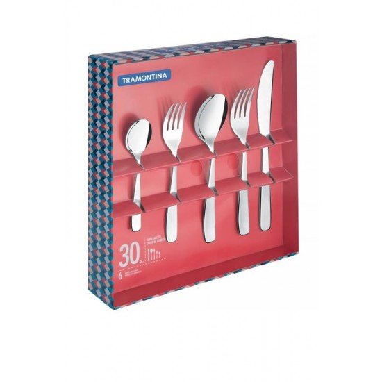 FAQUEIRO ACO INOX 30 PC TRAMONTINA