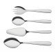 JOGO DE UTENSILIOS AMAZONAS EM ACO INOX ACABAMENTO BRILHO 4 PECAS TRAMONTINA
