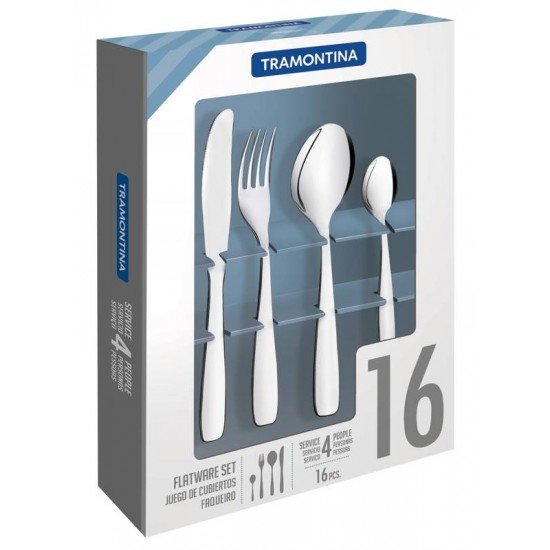FAQUEIRO ACO INOX 16 PC TRAMONTINA