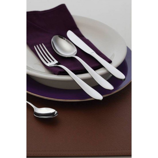 FAQUEIRO ACO INOX COM ESTOJO DE MADEIRA 42 PC TRAMONTINA