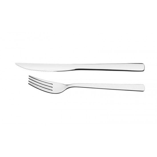 TALHERES PARA CHURRASCO EM ACO INOX ACABAMENTO ALTO BRILHO TRAMONTINA