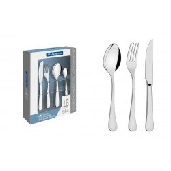 FAQUEIRO ZURIQUE EM ACO INOX COM FACAS PARA CHURRASCO ACABAMENTO BRILHO 16 PECAS TRAMONTINA