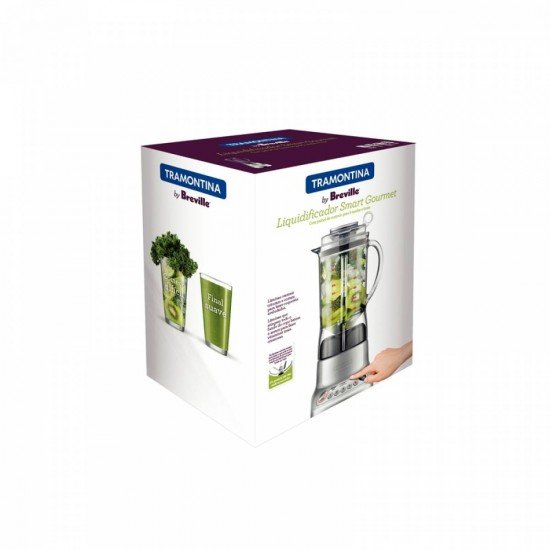 LIQUIDIFICADOR SMART GOURMET COM COPO TRITAN 1,5 L TRAMONTINA BY BREVILLE