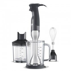 MIXER TRAMONTINA BY BREVILLE SOFT EM AÇO INOX PRATA E PRETO