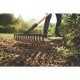 RASTELO ANCINHO METALICO CURVO PESADO 14 DENTES CABO MADEIRA 145CM TRAMONTINA
