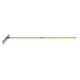 RASTELO ANCINHO METALICO CURVO PESADO 14 DENTES CABO MADEIRA 145CM TRAMONTINA