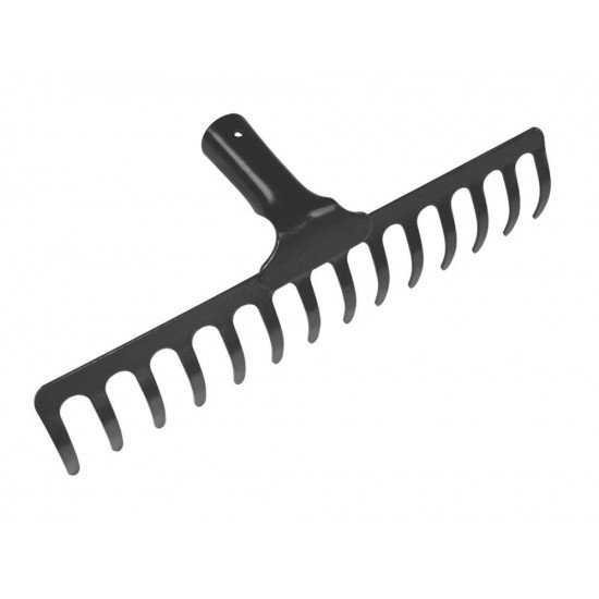 RASTELO ANCINHO METALICO CURVO LEVE 14 DENTES SEM CABO TRAMONTINA