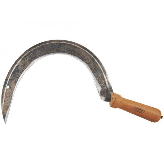 FOICINHA METALICA PARA PASTO 1 COM CABO DE MADEIRA TRAMONTINA