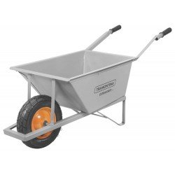 CARRINHO DE MAO BRACO METALICO CACAMBA METALICA PNEU EM BORRACHA TRAMONTINA
