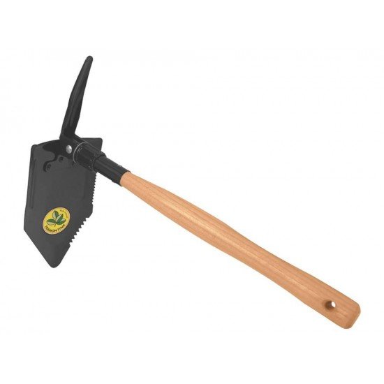 PA METALICA COMPACTA COM CABO DE MADEIRA DE 42,8 CM TRAMONTINA