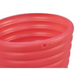 CACHEPO VASO MIMMO PARA JARDIM EM PLASTICO 1,7 LITROS GRAFITE TRAMONTINA